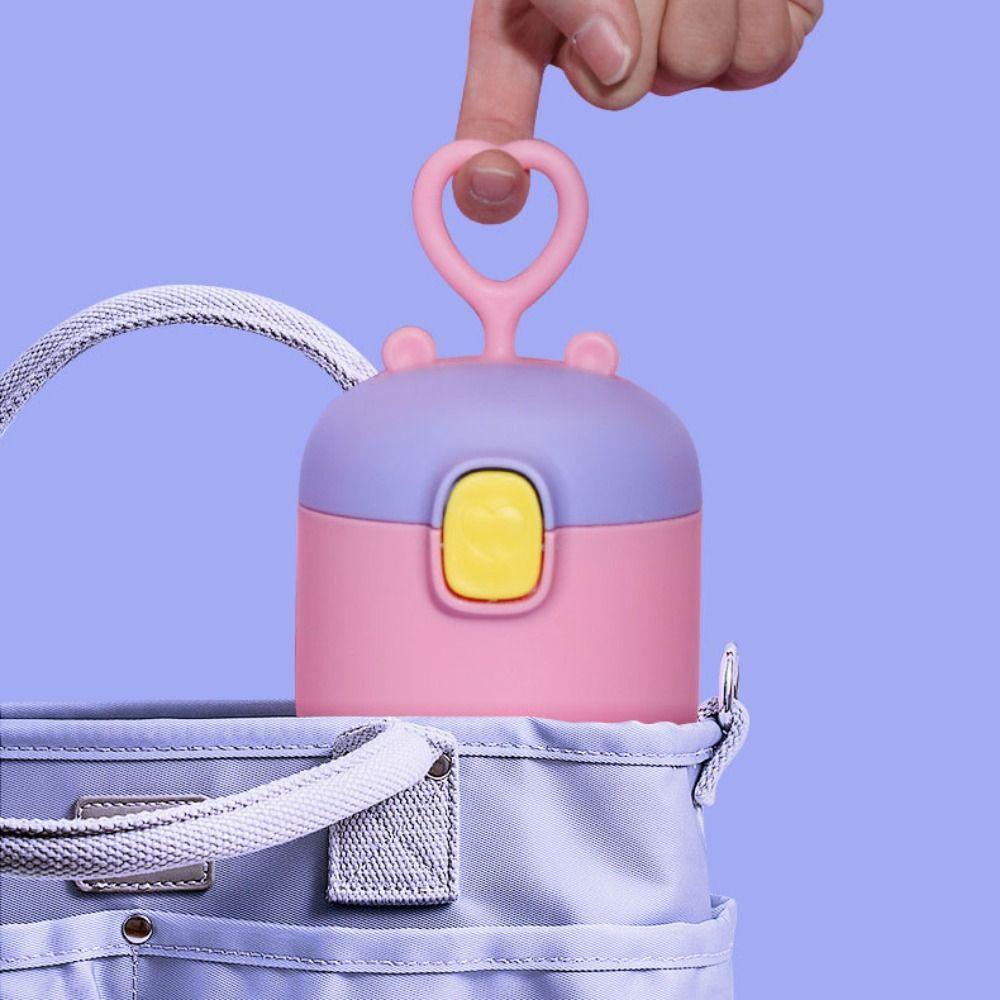 Hộp Đựng Sữa Bột / Thức Ăn Dặm Chống Ẩm Nhỏ Gọn Tiện Dụng