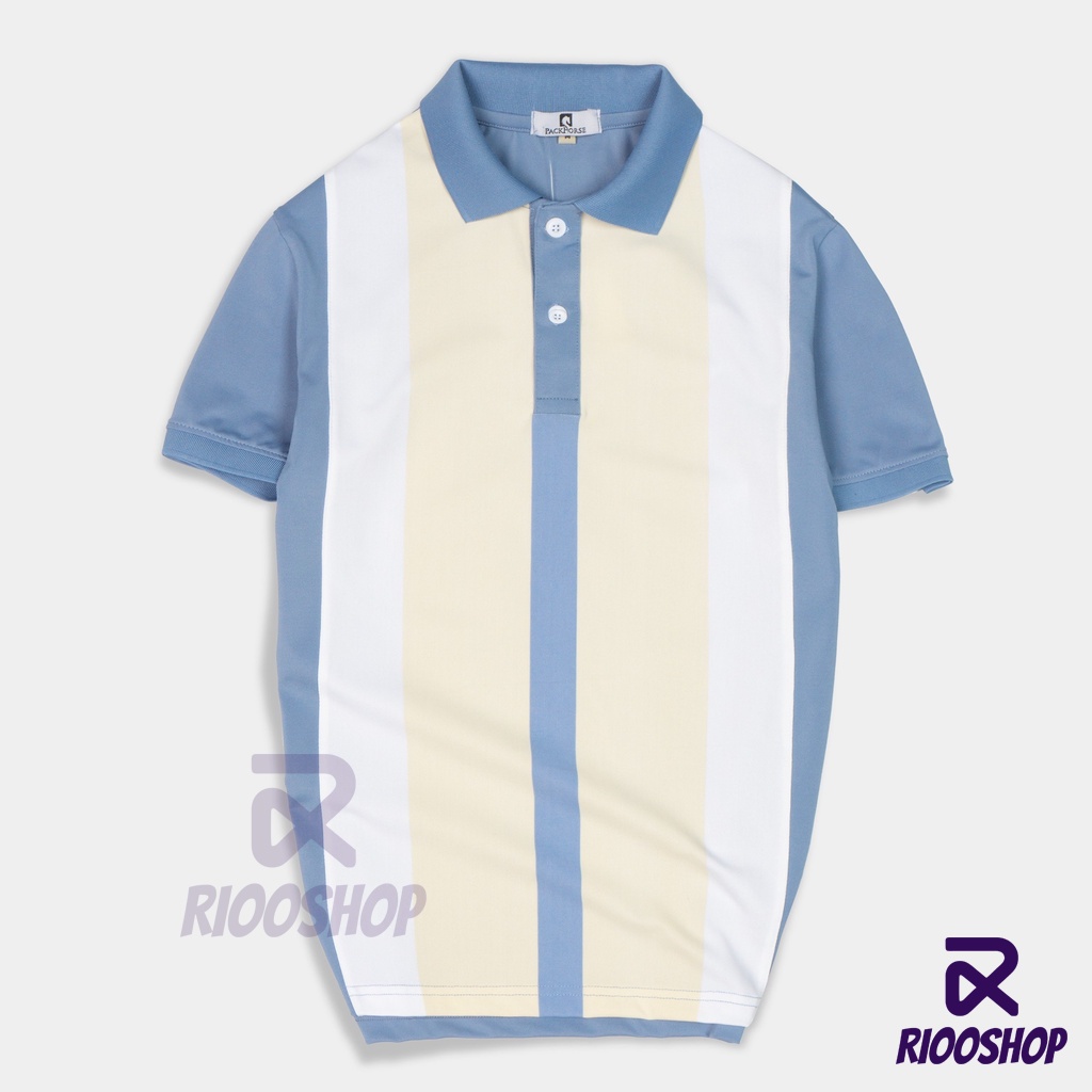 Áo thun nam có cổ, áo polo nam cao cấp tay ngắn phối màu đẹp, có size lớn, big size RIOOSHOP RSP052