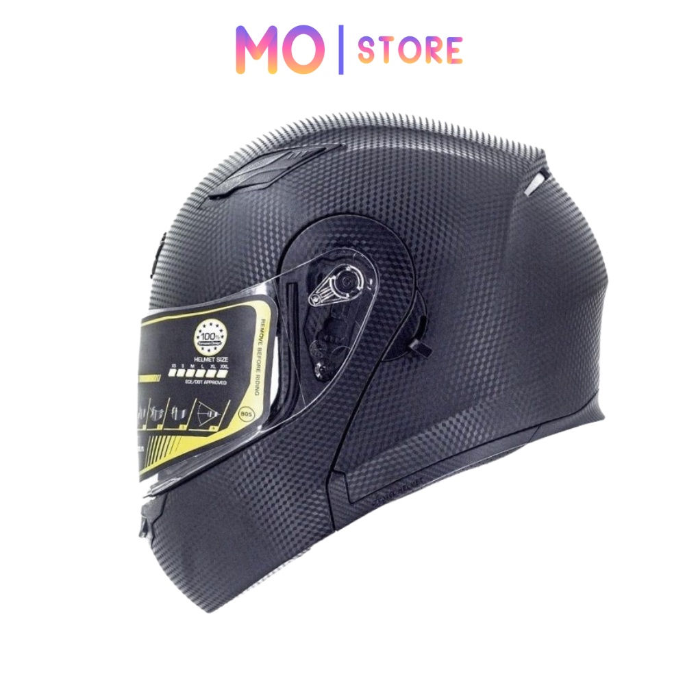 Mũ bảo hiểm fullface 2 kính lật hàm ROYAL M179 hàng chính hãng bảo hành 12 tháng