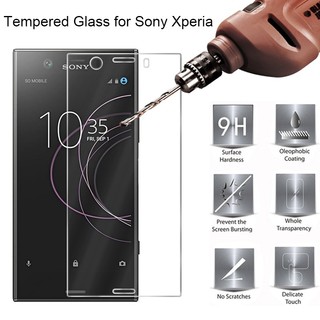 1 Chiếc Sony Xperia 1 II 5 10 Plus XZ4 XZ2 XZs XZ1 Compact XZ Premium X Performance Kính Cường Lực Trong Suốt Bảo Vệ Màn Hình