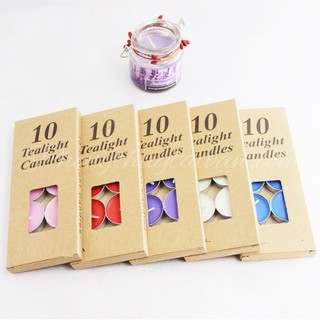 Đèn cầy Nến Tealing 2h ( hộp 10 nến)không khói