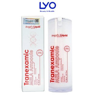 Siêu Tinh Chất Xoá Thâm Đỏ, Mờ Sạm Nám Angel's Liquid Tranexamic Mela Ampoule Serum 30ml Hàn Quốc