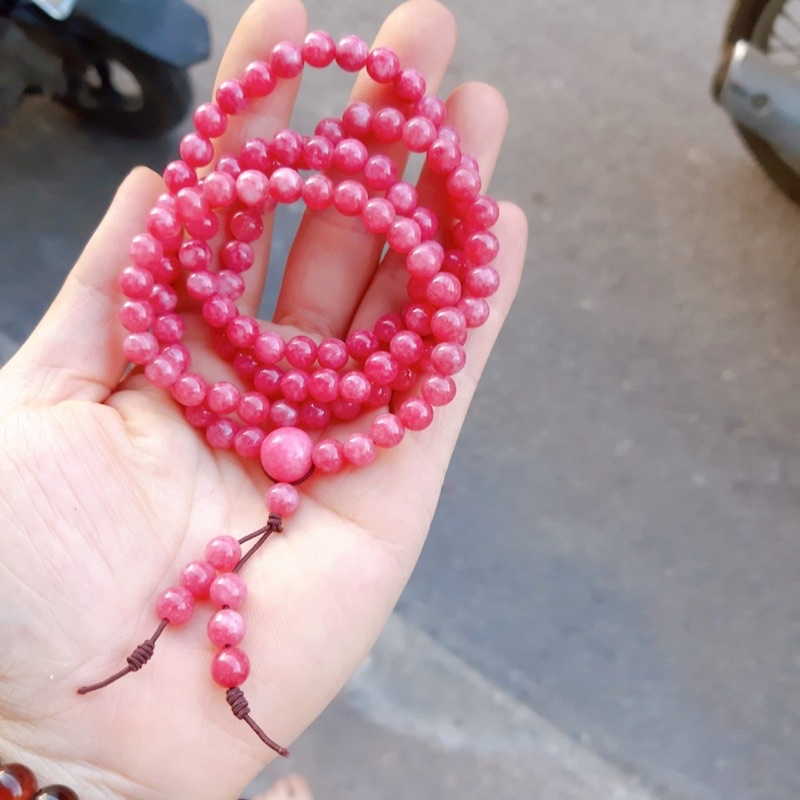 Vòng TA Hồng 108 hạt mang lại May mắn, Bình an 🍀🍀🍀