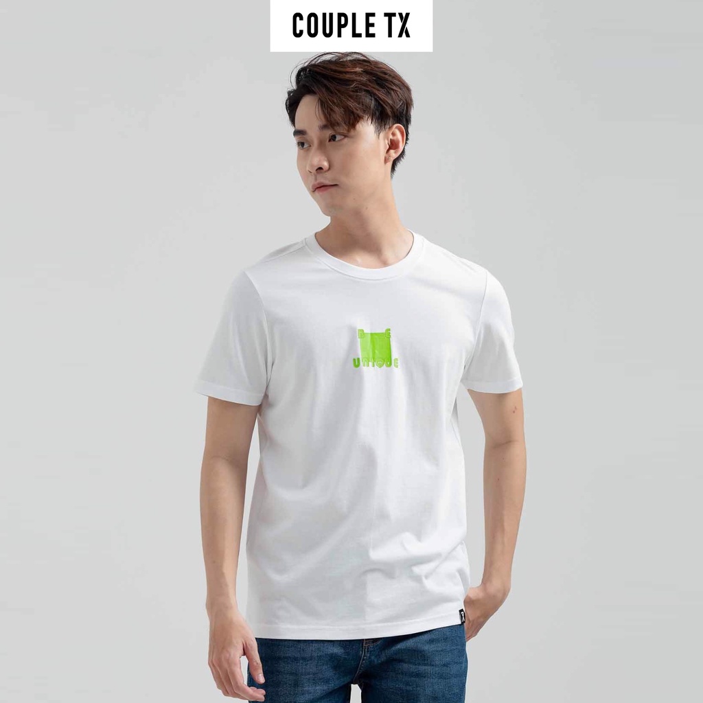 Áo thun nam Couple TX slim fit in typo Be Unique MTS 1192