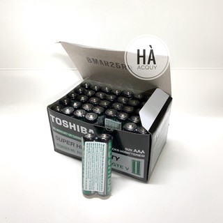 1 hộp 40 viên pin nhí đen Toshiba AAA, 1.5 V - Chính hãng