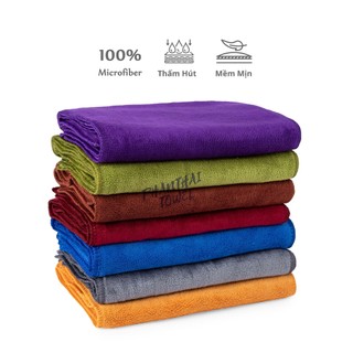 [RẺ VÔ ĐỊCH] Khăn lau ô tô xe hơi lau bếp lau kính lau tay siêu thấm hút không đổ lông sợi Microfiber