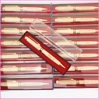Bút gỗ khắc tên theo yêu cầu BG01