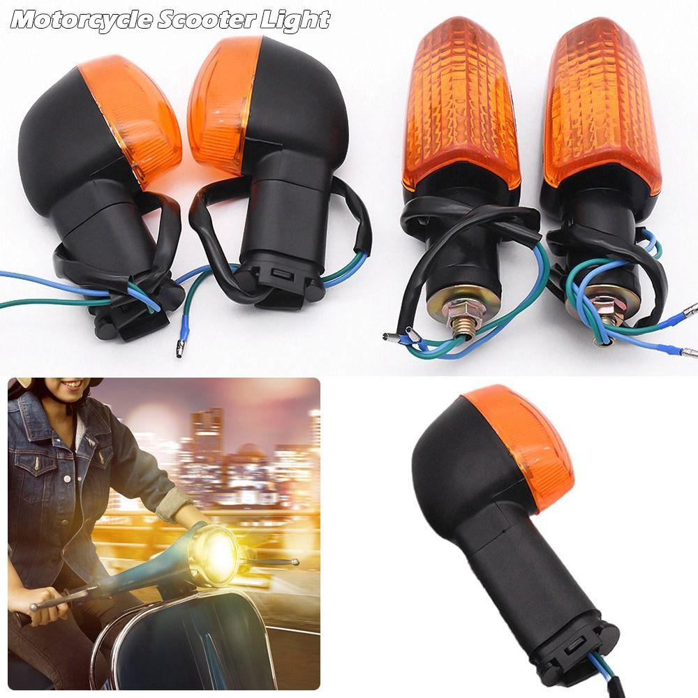 Set 2 Đèn Tín Hiệu Halogen Dành Cho Xe Đạp / Xe Máy