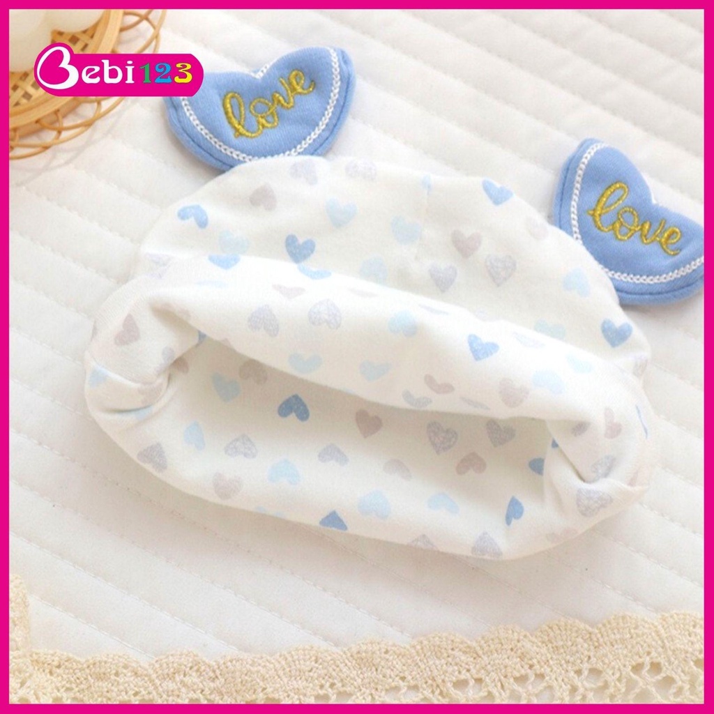 Mũ nón sơ sinh cao cấp Hello Baby cho bé 0-3 tháng