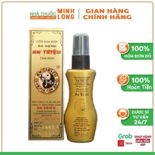 Cồn xoa bóp an triệu ml001
