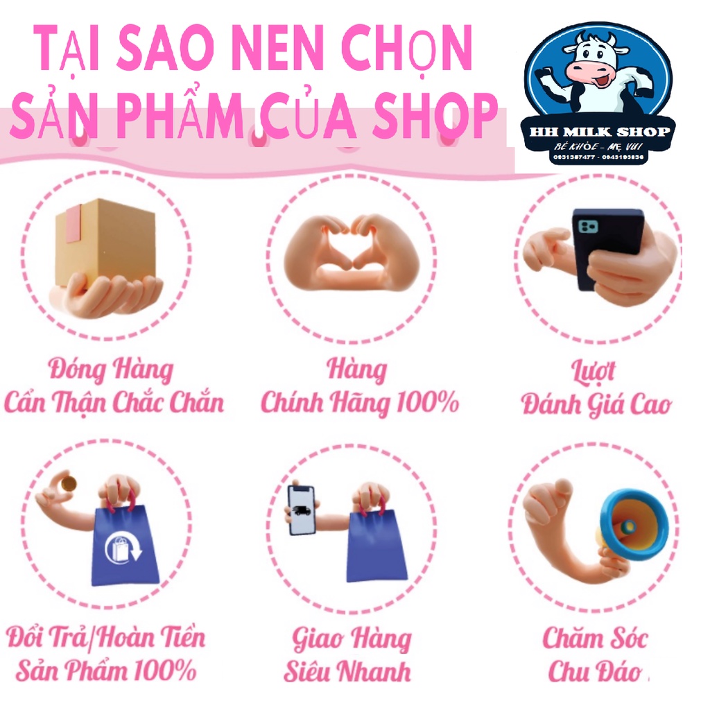 Set 3 lon Sữa bột Colos DHA 0+, 1+ 800G