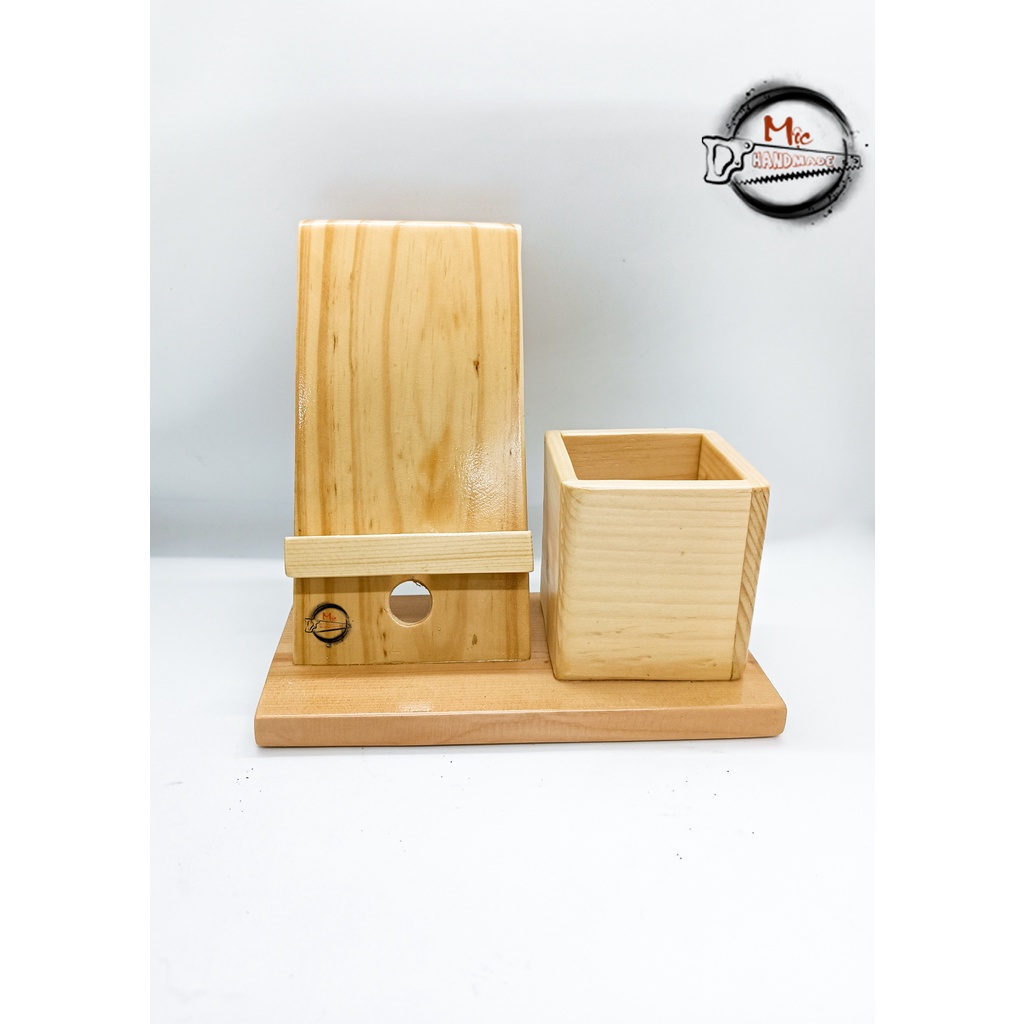Kệ Điện Thoại gỗ đa năng 01