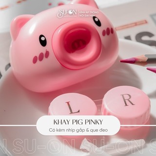 Bộ dụng cụ đeo lens PIG PINKY