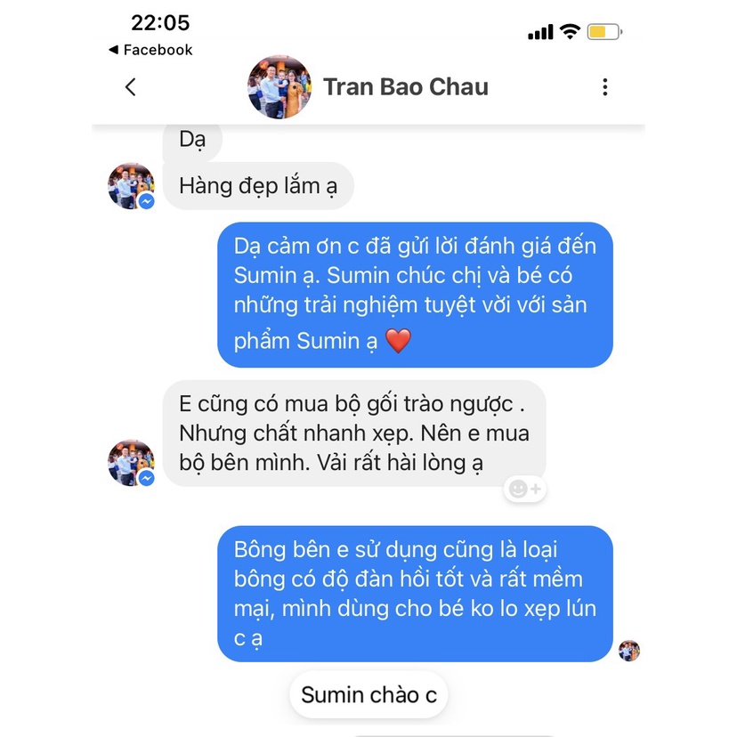 Gối chống trào ngược 2 mặt cho bé SUMIN vải xô Muslin Organic cao cấp