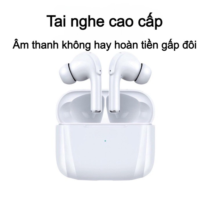 Tai nghe Bluetooth định vị cao cấp Tai nghe không dây aibos pro đời mới Âm thanh hay- Cảm ứng Chống nước chống ồn