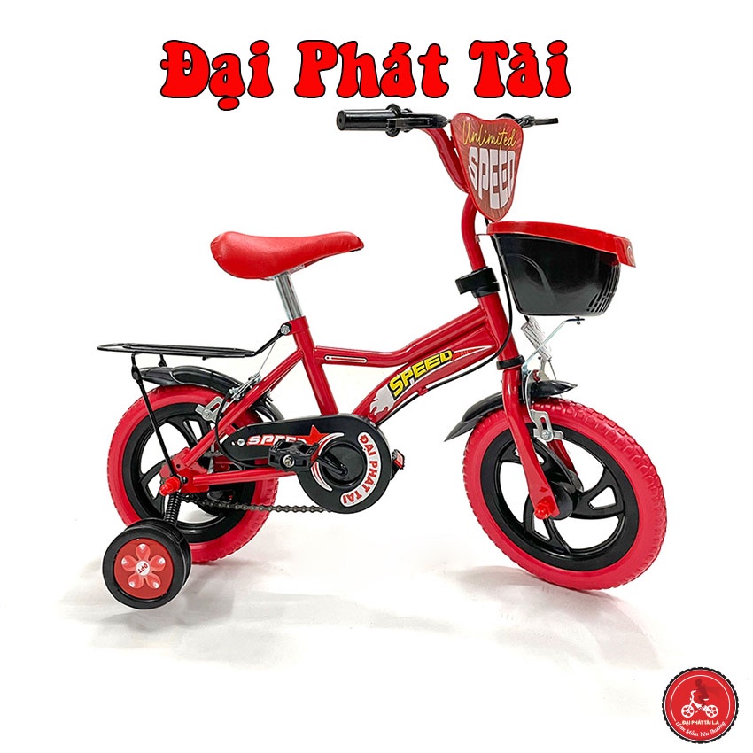 Xe Đạp 2 Bánh Trẻ Em Speed - Đại Phát Tài - 14 inches 1152BXSP01 - Dành Cho Bé Từ 3-5 Tuổi