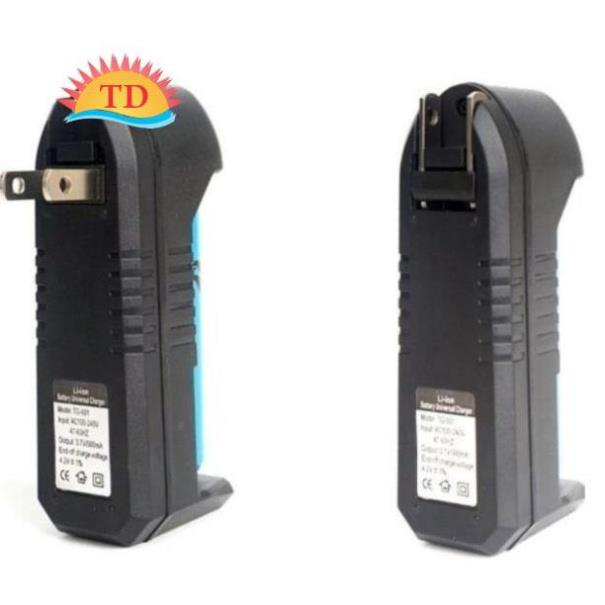 Sạc pin 18650 1 cell Ultrafire Tự ngắt khi đầy dùng được cho pin 18650 và các loại pin lithium