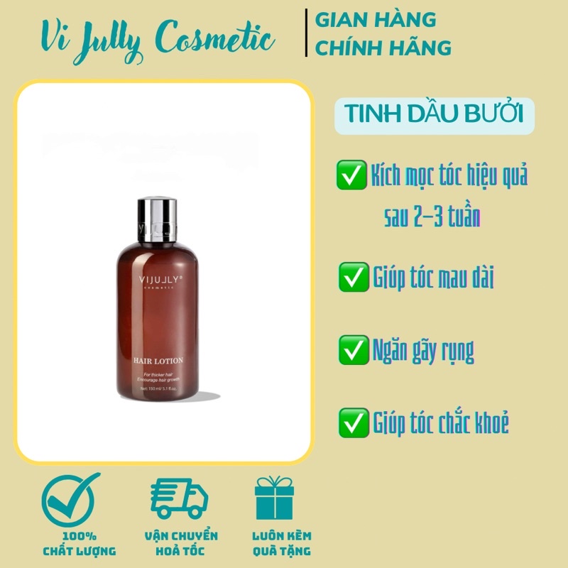 TINH DẦU BƯỞI KÍCH MỌC TÓC VIJULLY 150ml