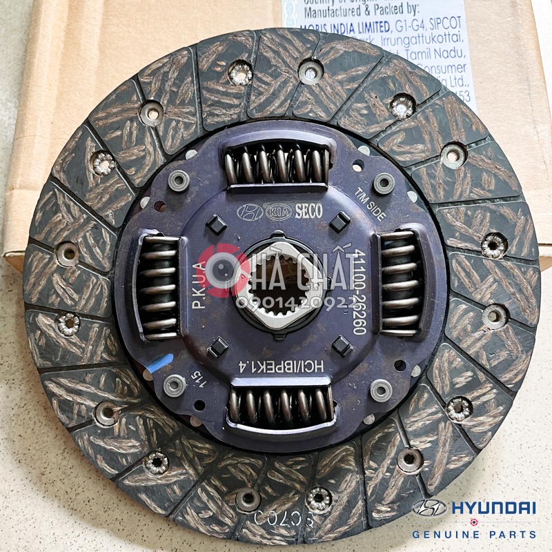 Bi tê, bàn ép, lá côn HYUNDAI ACCENT 🚘 Nhập khẩu chính hãng HYUNDAI MOBIS / Bộ ly hợp, bộ côn ACCENT