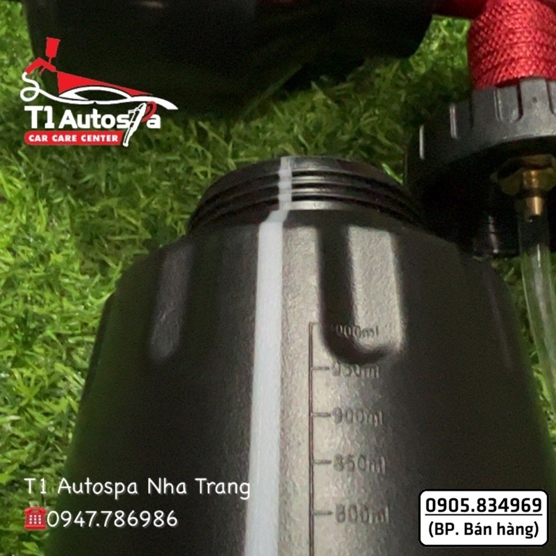 Bình phun bọt tuyết cao cấp dùng hơi cho máy nén khí