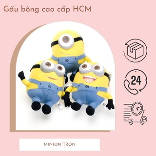 Gấu Bông Minion Tròn Cao Cấp Dễ Thương