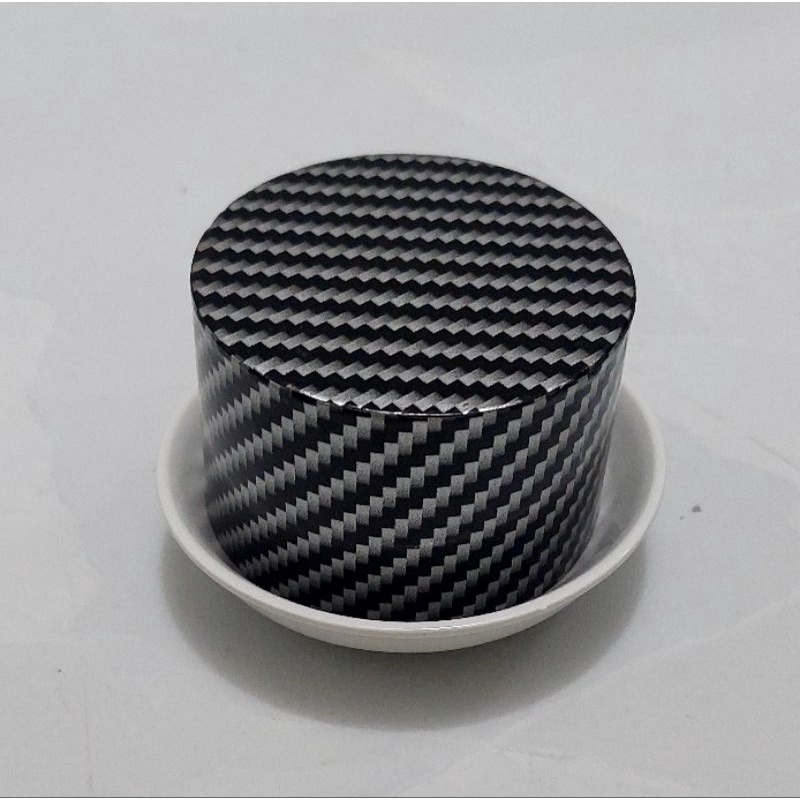 Nắp lắc tài xỉu bọc decal cacbon/nắp lẵc tài xỉu bọc decal tặng kèm chén