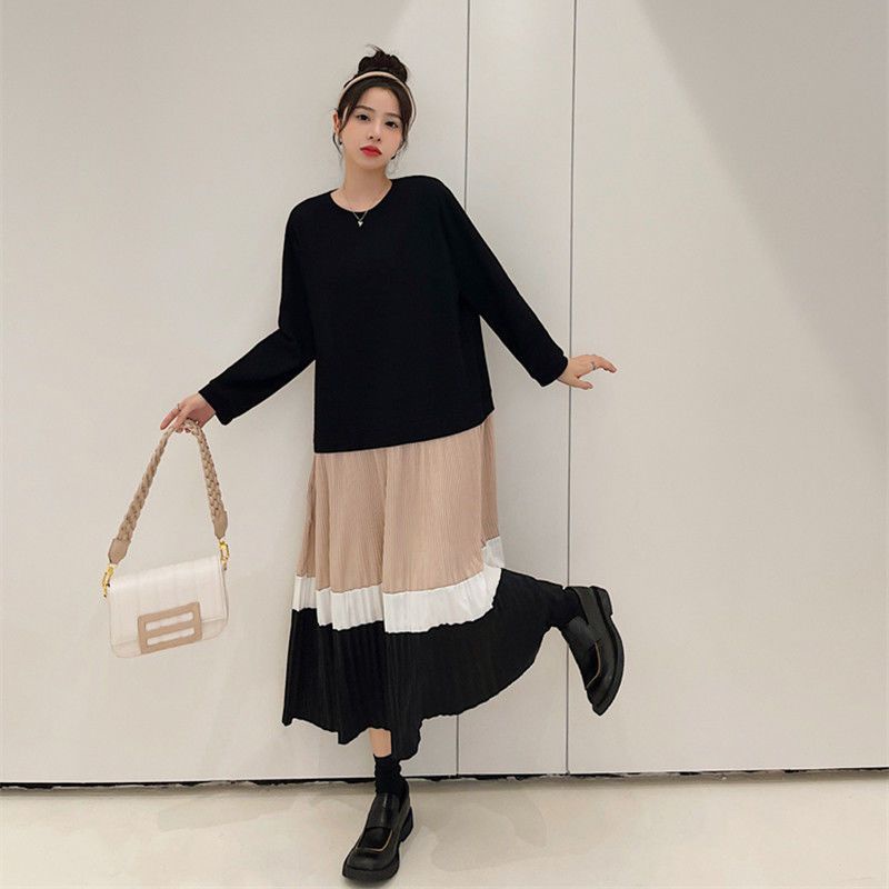 [Giao Ngay] Áo Khoác Sweater Tay Dài Cỡ Lớn Thời Trang Mùa Thu Cho Nữ Sinh