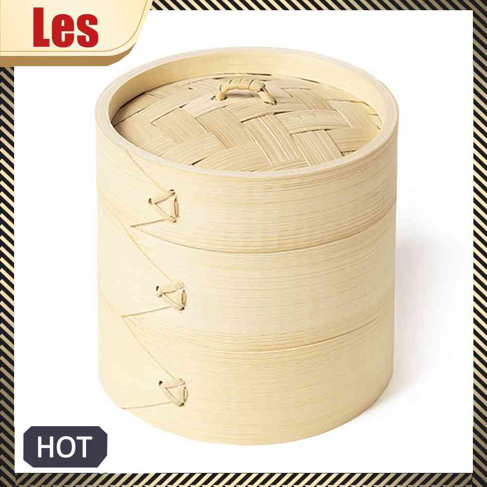 Nồi Hấp Bằng Gỗ Tre Tiện Dụng Cho Hoạt Động Ngoài Trời