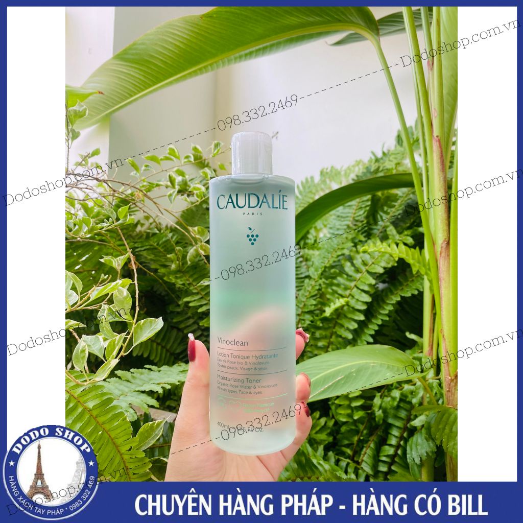Toner caudalie mẫu mới _ Nước hoa hồng Caudalie_ dưỡng ẩm, phục hồi làn da