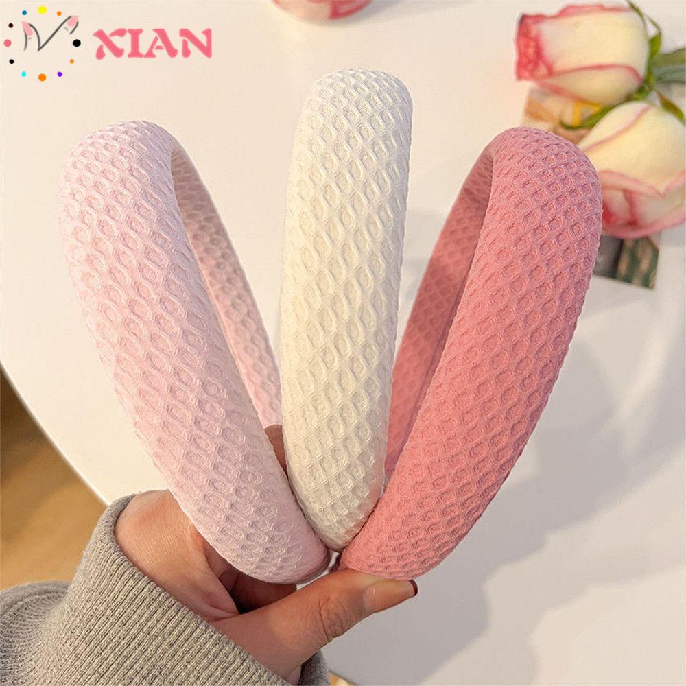 Xiantin Băng Đô Cài Tóc Dày Dặn Mềm Mại Họa Tiết Bánh Kem Wasphic Dành Cho