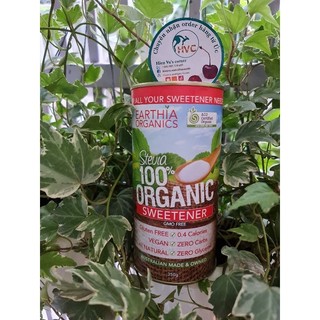 Đường cỏ ngọt hữu cơ stevia - úc - sugarless organic stevia - hũ 350g