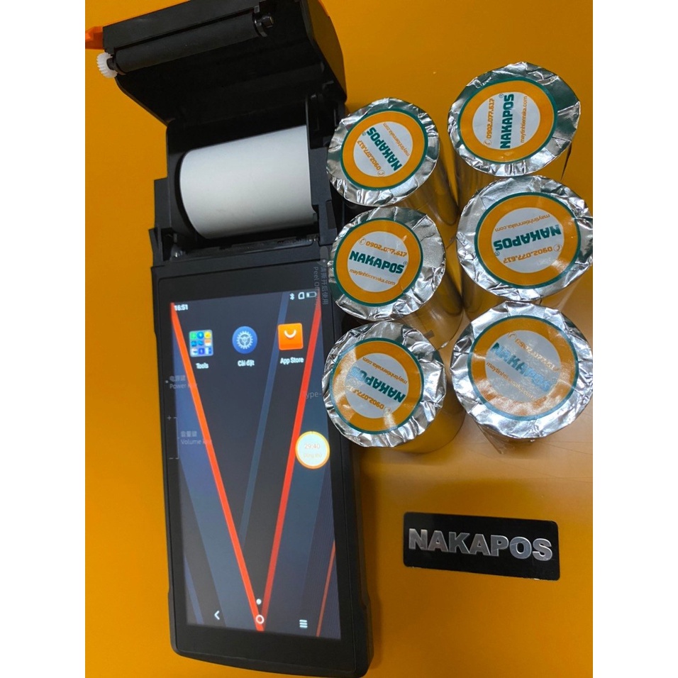 [THÙNG 100C] GIẤY IN NHIỆT K58x38 POS K57x38 TAXI Giấy In Bill K57*38  In Hóa Đơn K58 (57mm) [THÙNG 