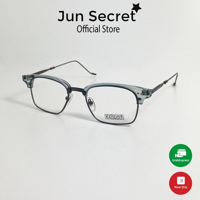Mắt kính thời trang cao cấp Jun Secret gọng nhựa kiểu kính hình vuông sang chảnh, siêu đẹp dành cho nam và nữ JS52010