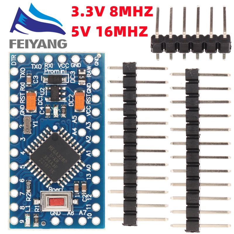 Bảng mạch Atmega328P Pro Mini 328 Mini Atmega328 5v/16mhz Atmega328 3.3v/8mhz chuyên dụng cho Arduino | BigBuy360 - bigbuy360.vn