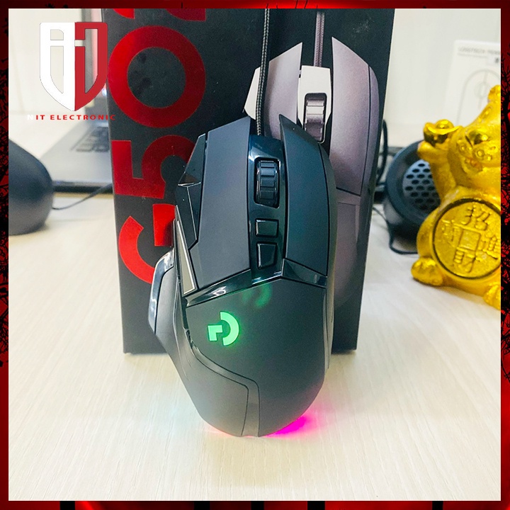 Chuột máy tính gaming có dây mouse logitech G402 G502 G702 led RGB chuyên game cực đẹp