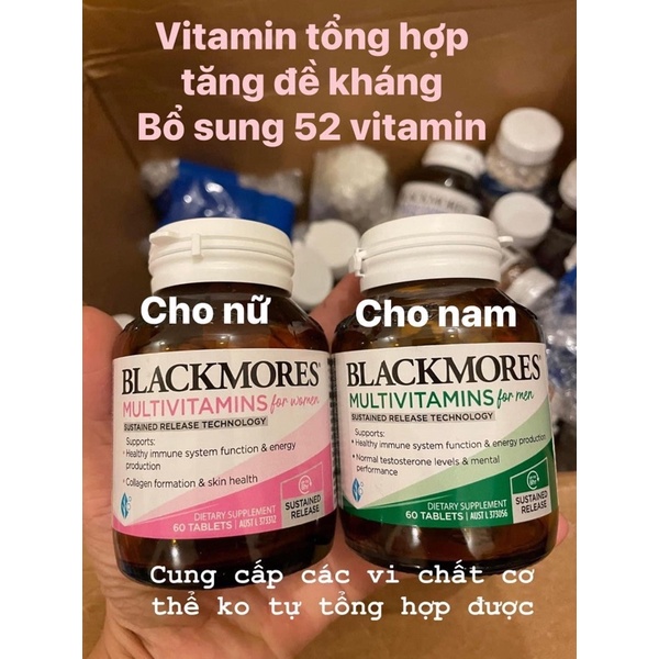 multivitamin men và women của blackmore (vitamin tổng hợp)