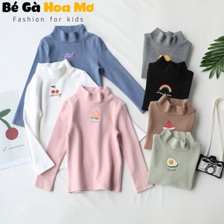 Áo giữ nhiệt lông nhung cổ 3p