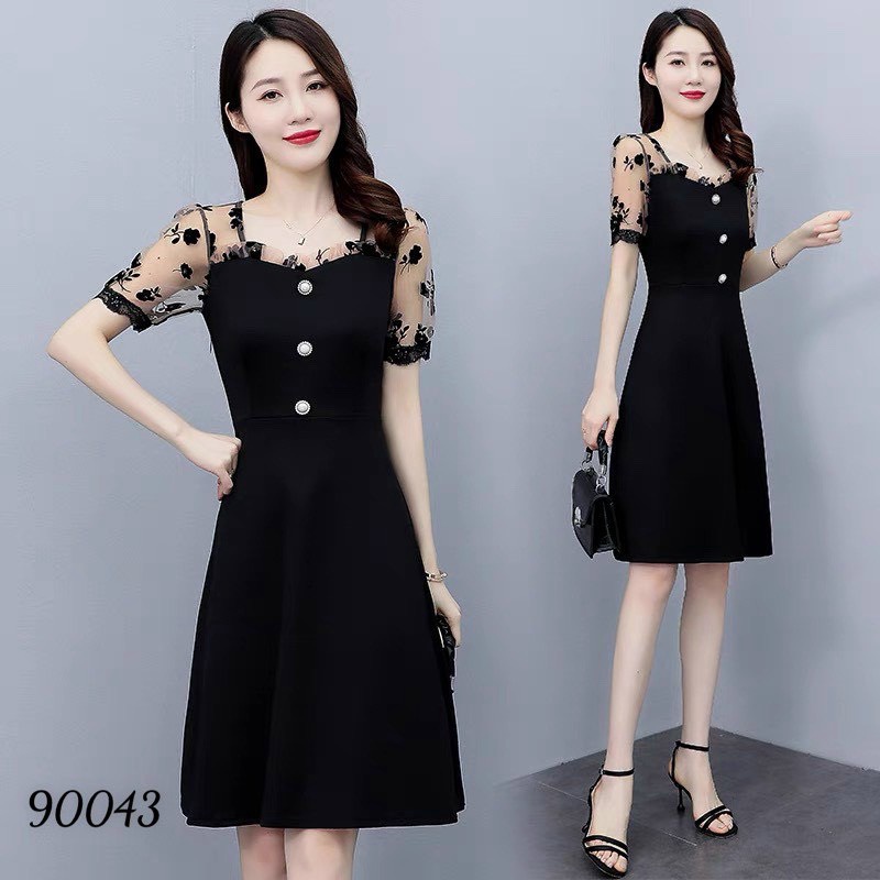 (HCM) ĐẦM XÒE NỮ SANG CHẢNH QUÝ PHÁI - SÀNH ĐIỆU HÀN QUỐC CHO CÁC CHỊ EM KM FASHION