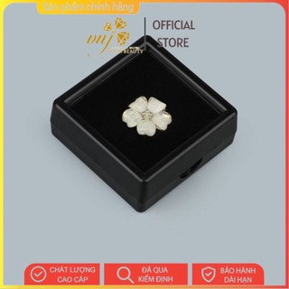 Combo 20 hộp đựng đá quý cao cấp màu đen màu trắng size 3cm