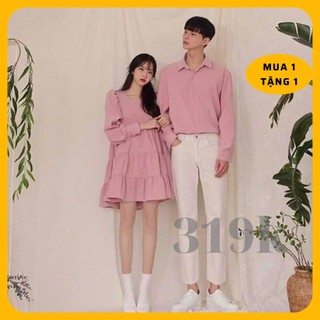 Đồ đôi nam nữ đẹp đi tiệc, đi chơi, đồ đôi đi biển, áo cặp áo đôi cao cấp chụp hình cưới: bao gồm áo váy sơ mi couple