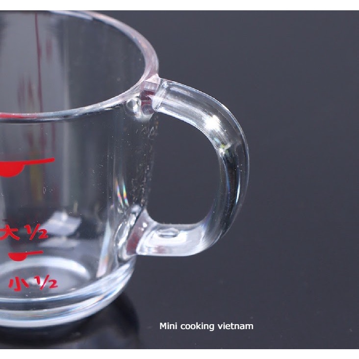 Cốc Đong Nhựa Trong Mini / Mini cooking vietnam