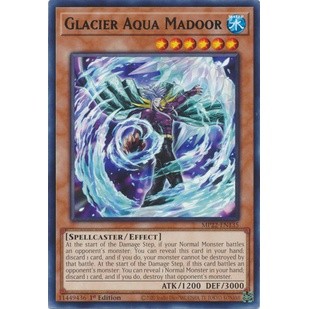 Thẻ bài Glacier Aqua Madoor Rare.