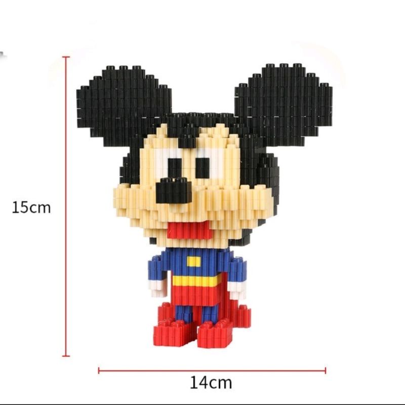 Đồ chơi lắp rắp hình Pikachu, mô hình lắp ráp dễ thương babykiss