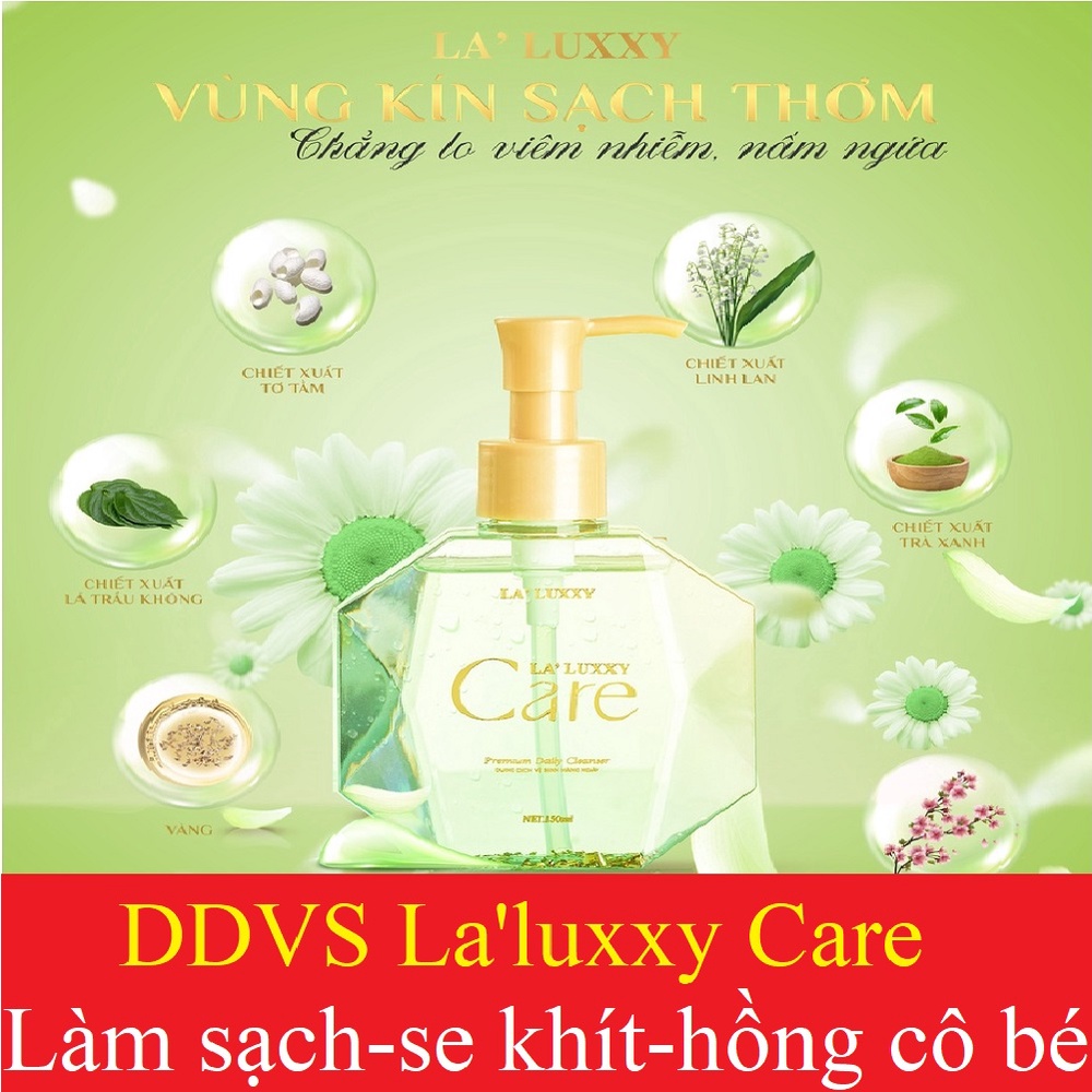 Dung Dịch Vệ Sinh La'Luxxy Care dr lacir Drlacir,Giúp kháng khuẩn,ngừa nấm ngứa,duy trì độ ẩm,cân bằng độ PH tự nhiên