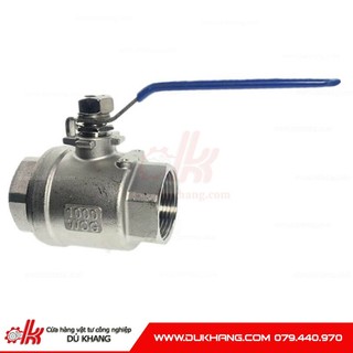 Van bi 2 thân inox 304 ren 60mm