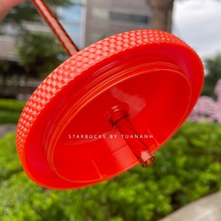 [Chính hãng] Ly Starbucks Studded Glossy Orange 710ml