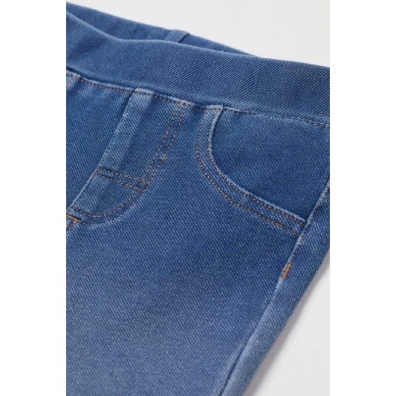 Quần bò legging HM AUTH săn sale cho bé
