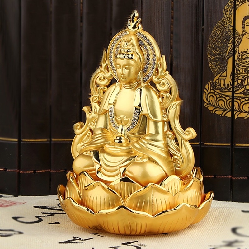 Tượng Phật Để Xe Ô Tô, Tượng Phật Bà Quan Âm Trang Trí Taplo Ô Tô, Bình An Trên Mọi Nẻo Đường