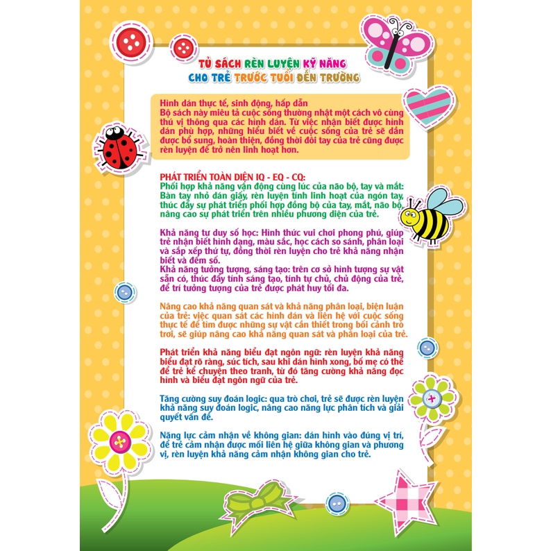 Sách - Bóc dán hình thông minh IQ-EQ-CQ 150 miếng dán hình thông minh - Trái cây-Rau củ (2-6 tuổi) - tái bản