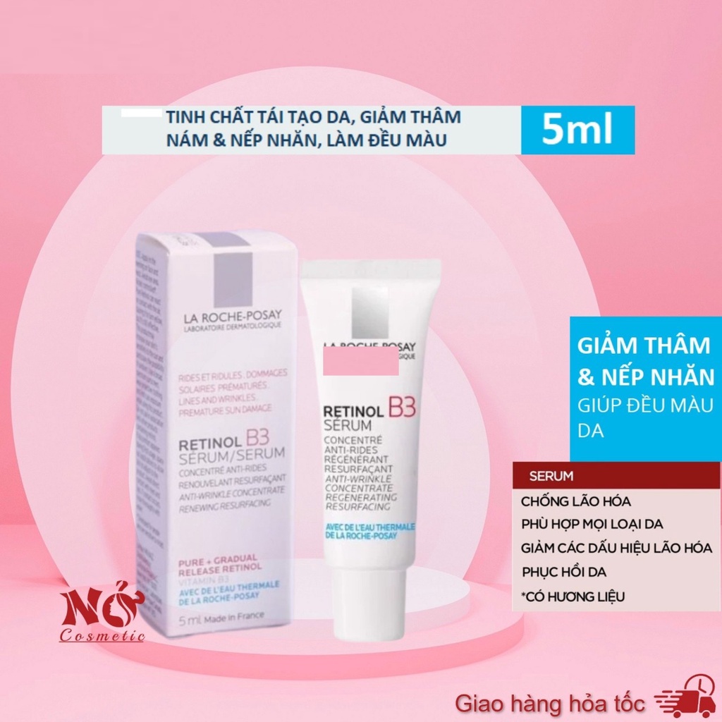 Tinh Chất Chống Lão Hoá Da Mặt và Cổ La Roche-Posay Retinol Serum B3 - 5ML
